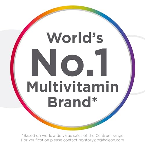 Centrum Advance Multivitamin Tablets for Men and Women, 100 Tablets, Vitamins with 24 Essential Nutrients, including Vitamin C, D, and Zinc