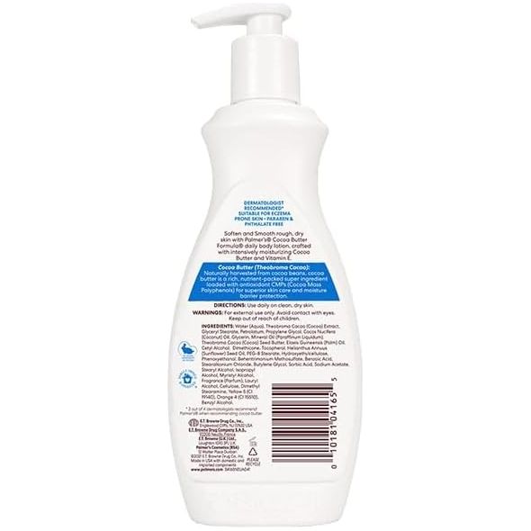 MegaBargain Palmers Cocoa Butter Formula Body Lotion, 400 ml - Pack of 3