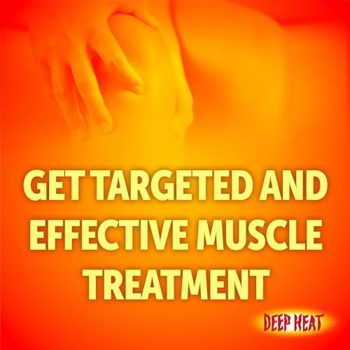 SIX Packs of Deep Heat Muscle Massage Roll-On Lotion 50ml