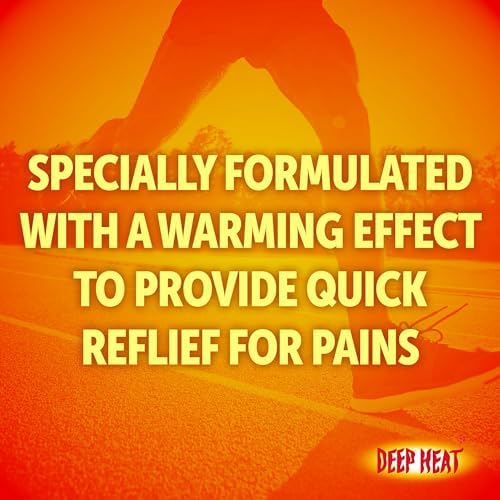 SIX Packs of Deep Heat Muscle Massage Roll-On Lotion 50ml