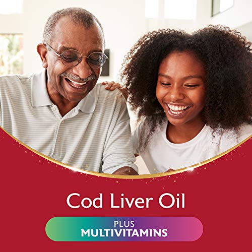 Seven Seas Cod Liver Oil Plus Multivitamins Omega-3 Fish Oil 90 Capsules