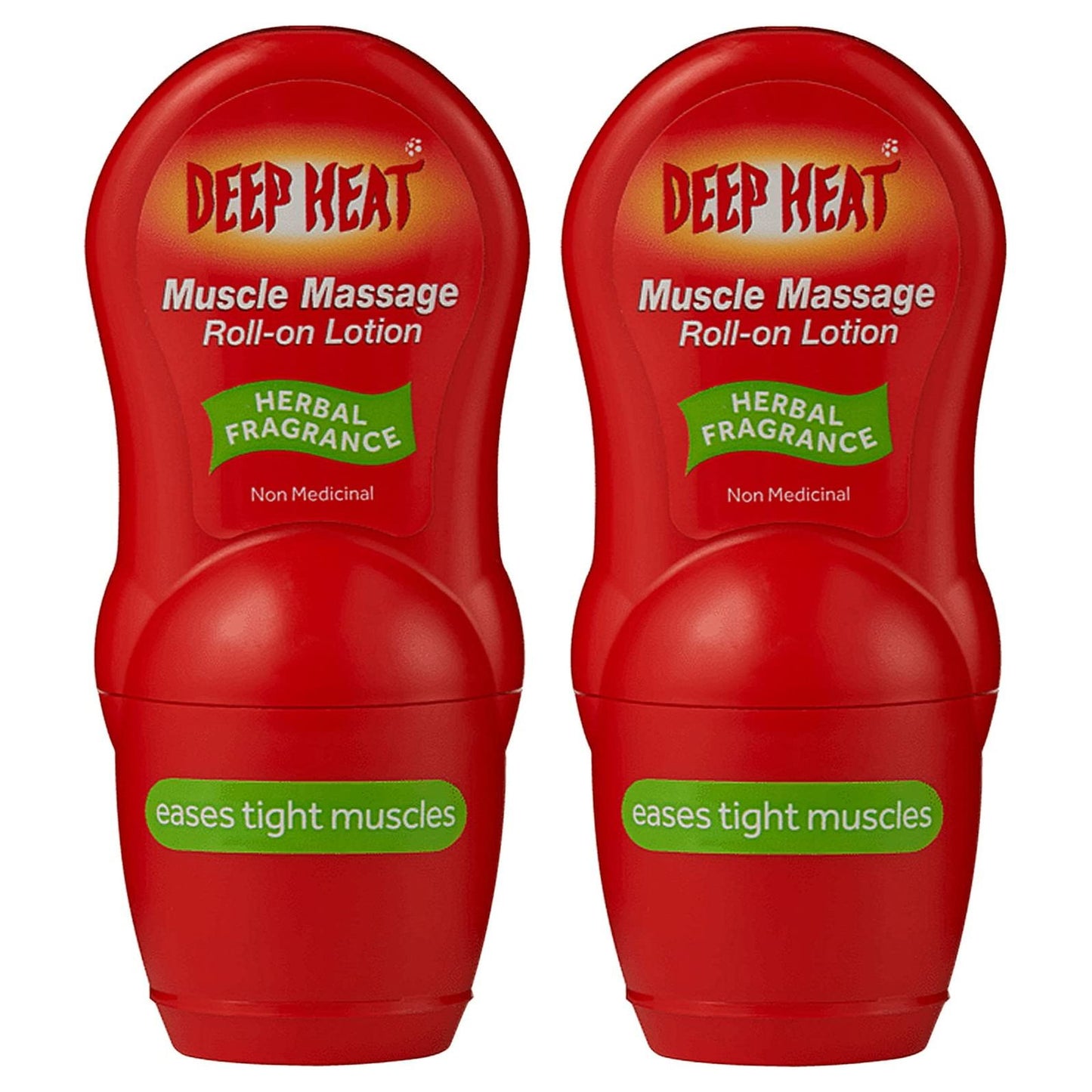 SIX Packs of Deep Heat Muscle Massage Roll-On Lotion 50ml