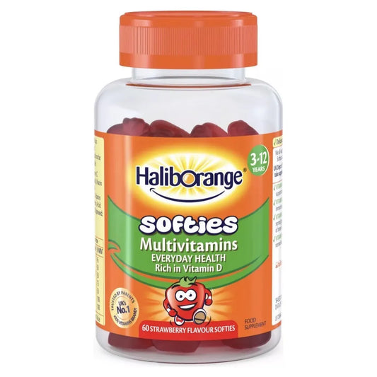 HalibOrange Softies Strawberries Multivitamin (60 Count)