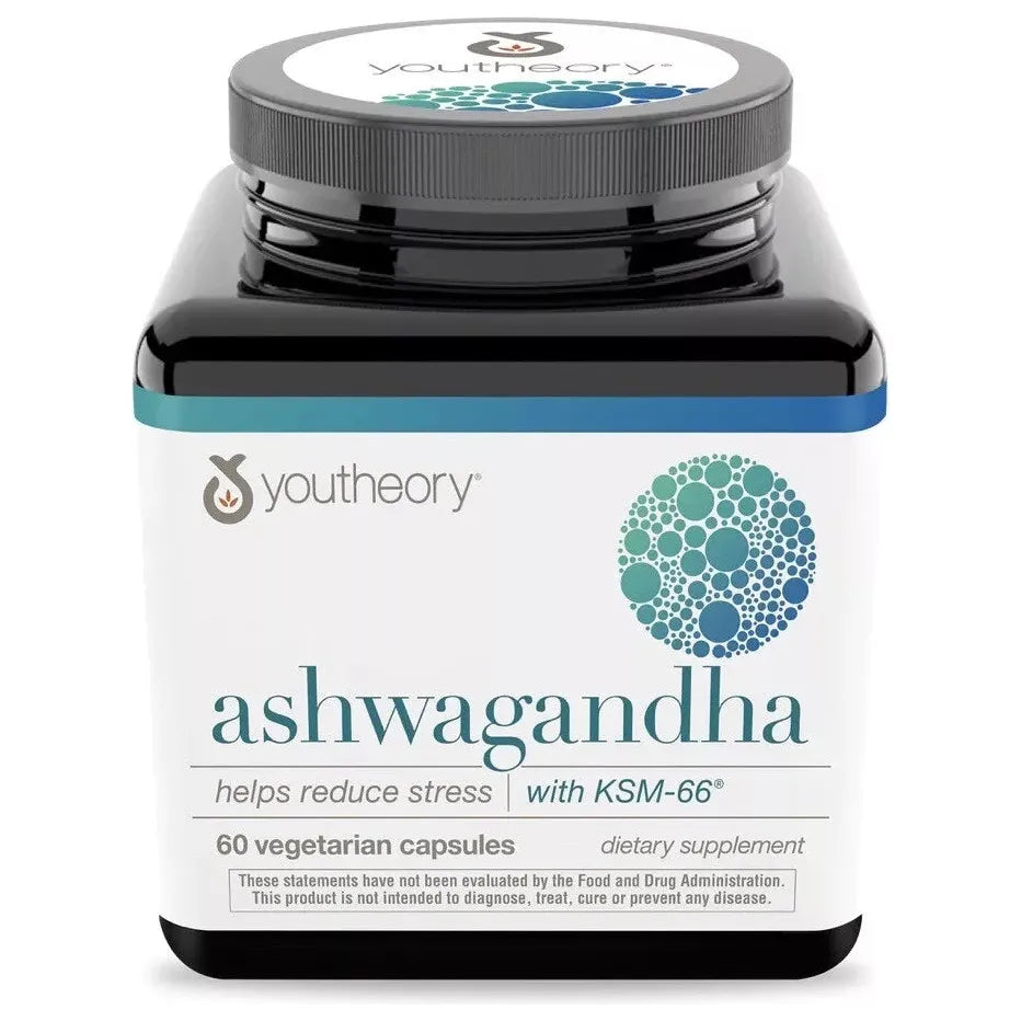 Youtheory Ashwagandha 1000mg Supplement 150 Tablets