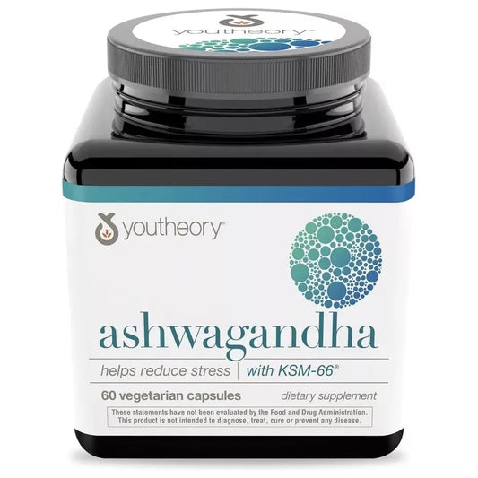 Youtheory Ashwagandha 1000mg Supplement 150 Tablets