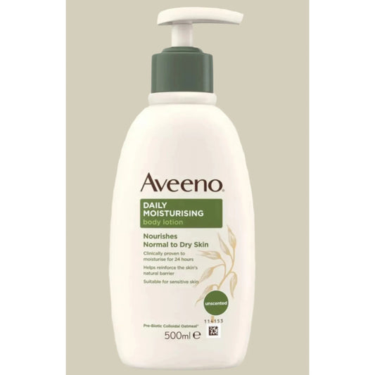 Aveeno Daily Moisturising Body Lotion Bundle (2 x 500ml)