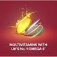 Seven Seas Omega-3 & Multivitamins Man, With B Vitamins and Magnesium, 30-Day